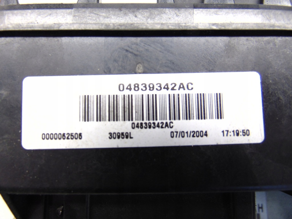 фото №7, Блок управления бортовой компьютер jeep grand cherokee wk 3.0crd