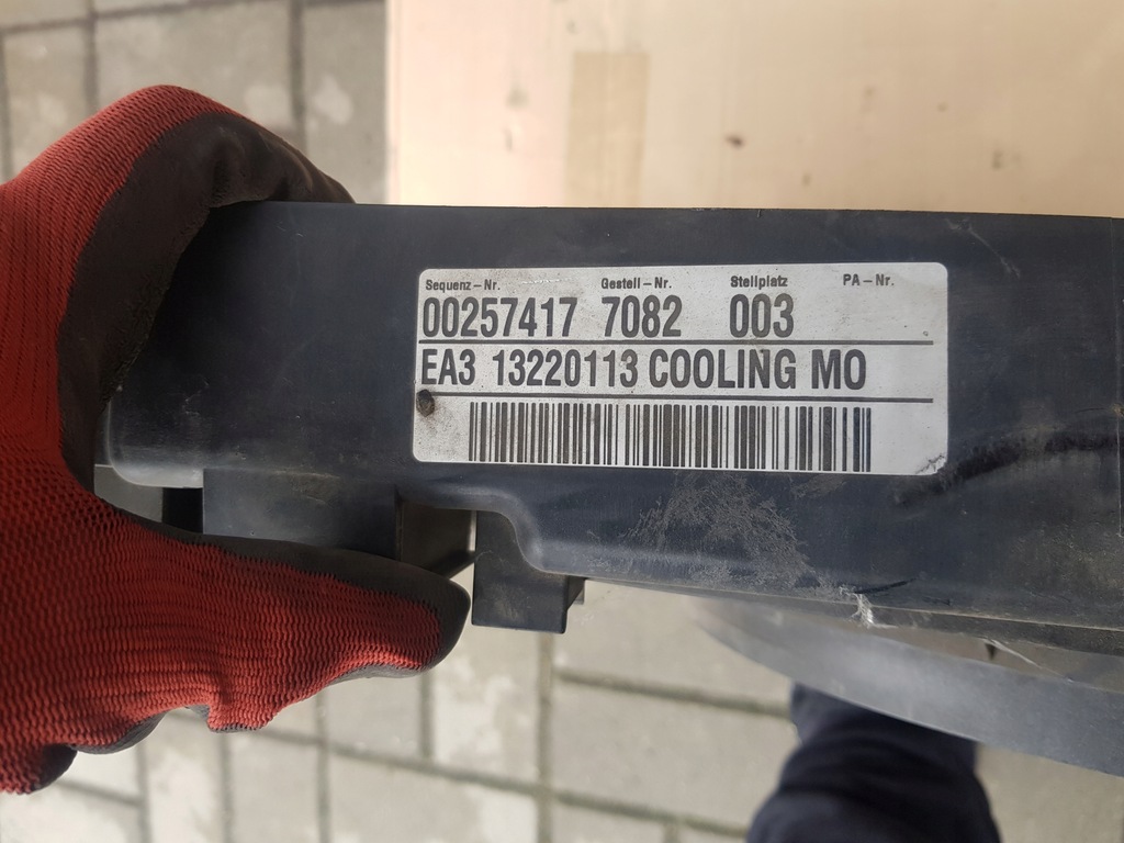 фото №8, Корпус вентилятора вентилятор opel insignia a i 1