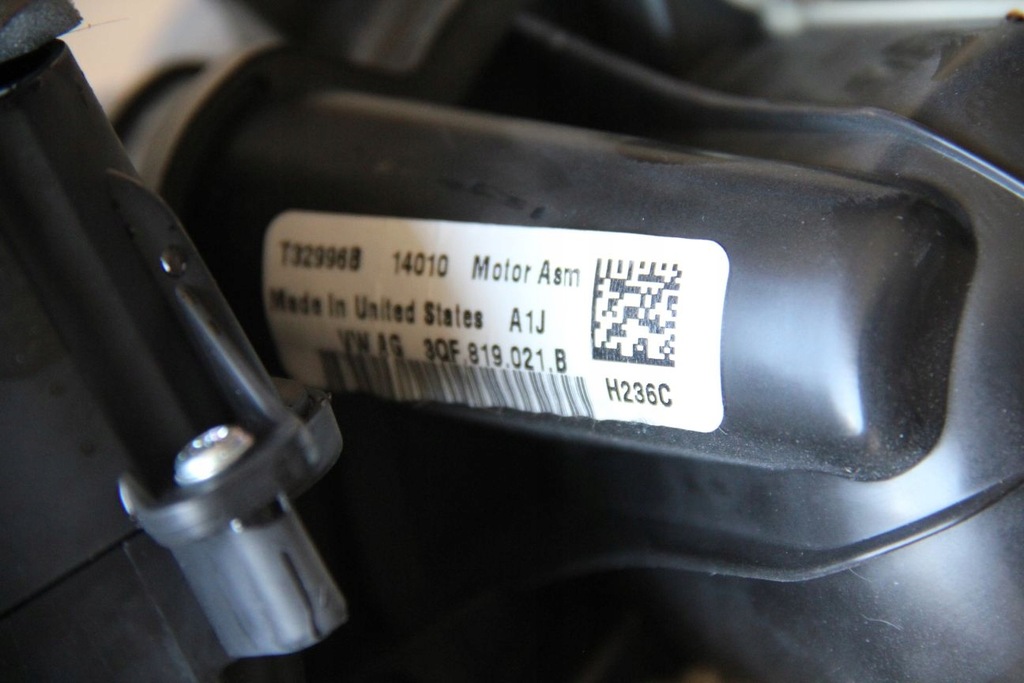 фото №9, Отопитель обдув задняя vw atlas 3qf820003g 3qf820003e
