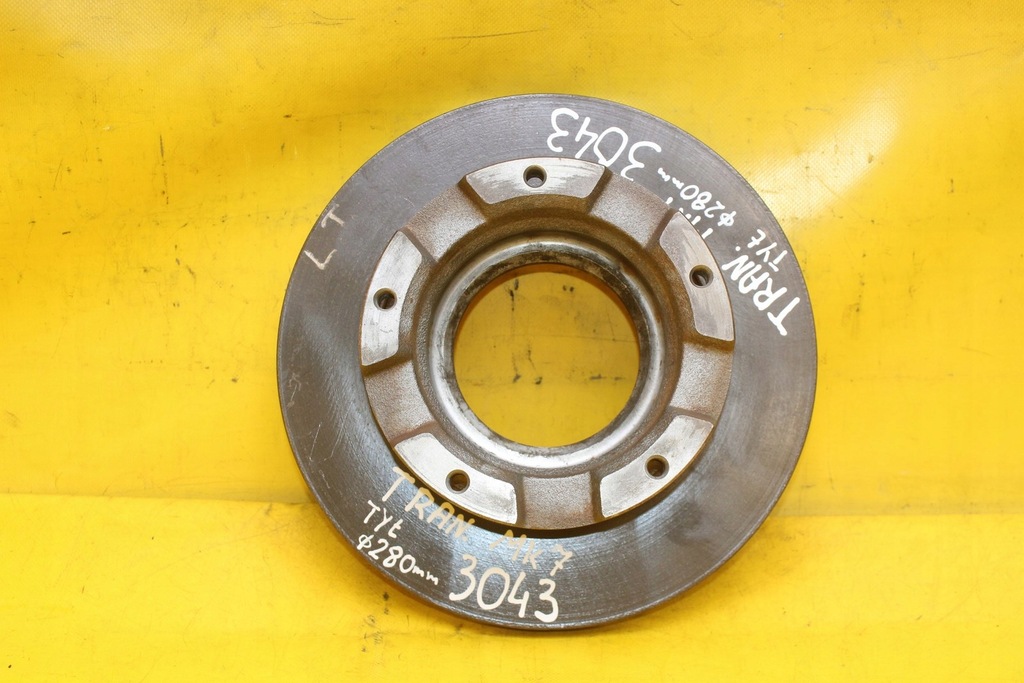 фото №1, Диск гальмівна задня ford transit mk7 280mm