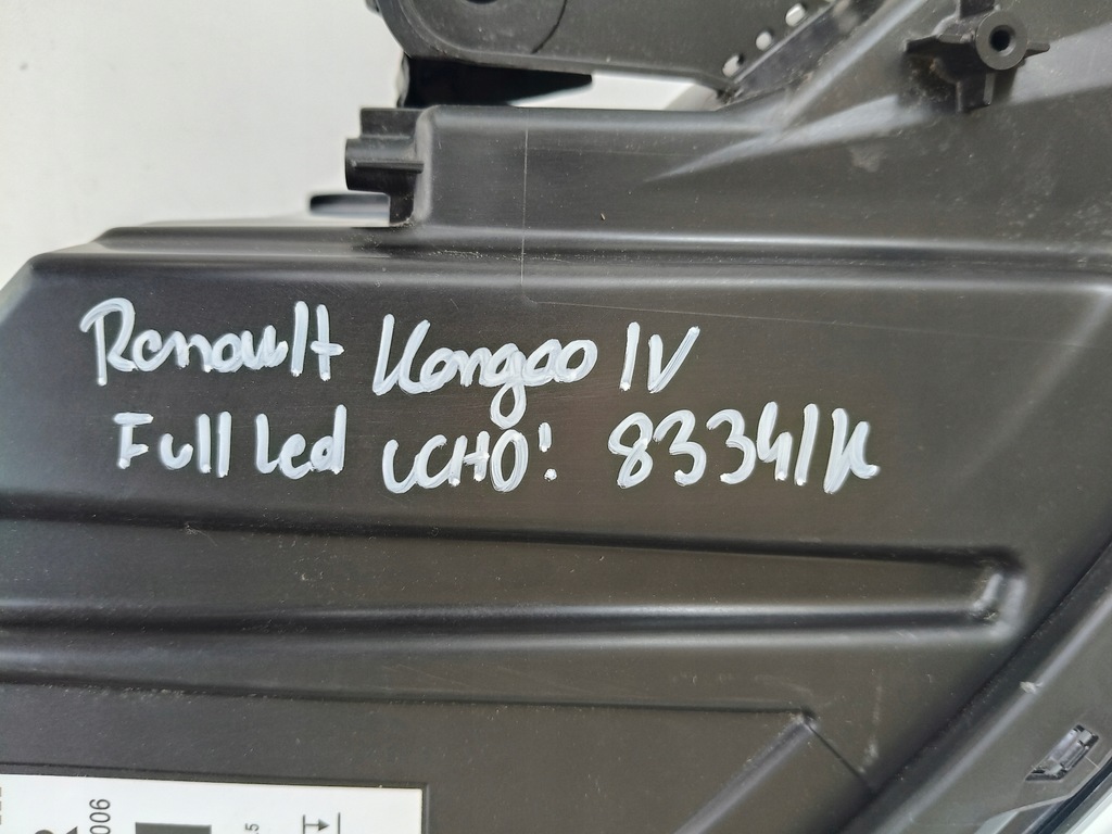 фото №9, Лампа правая фара renault kangoo iv 22- full led
