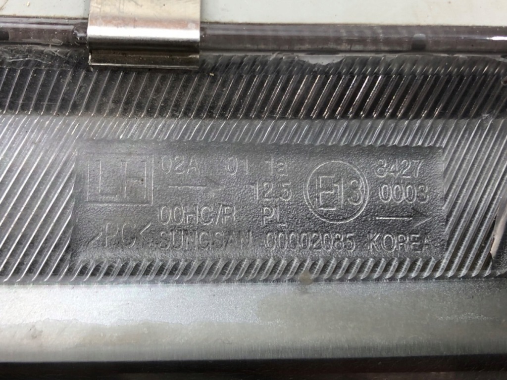 фото №6, Фара лівий перед chevrolet aveo ii 03-08 лампа