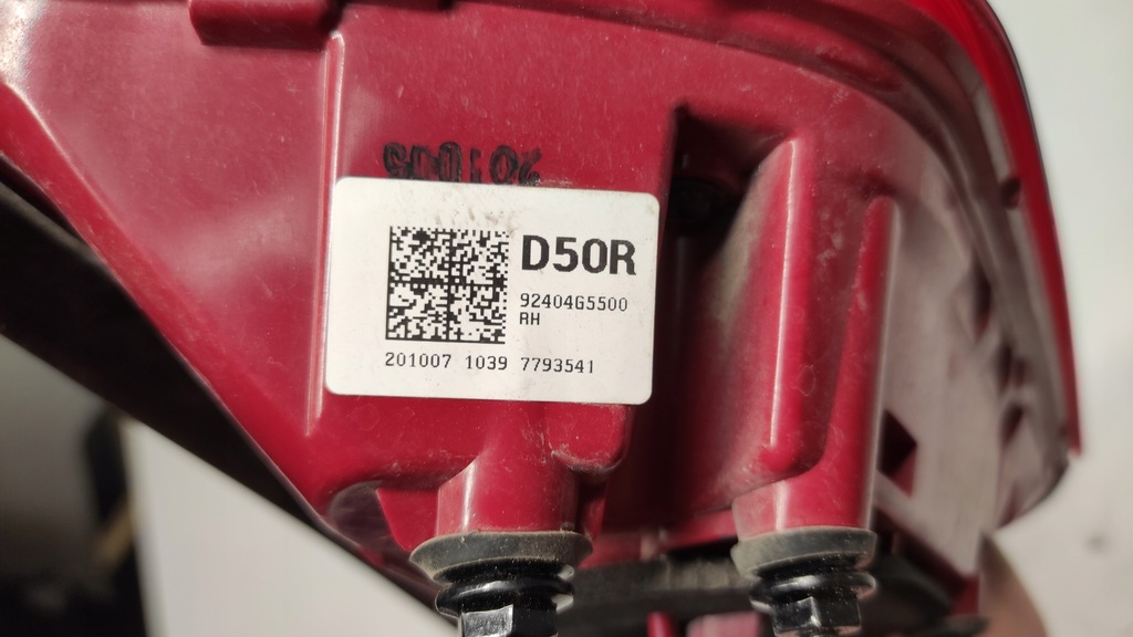 фото №6, Kia niro lift лампа led w кришка права правий задня задня 19-21 92404g5500