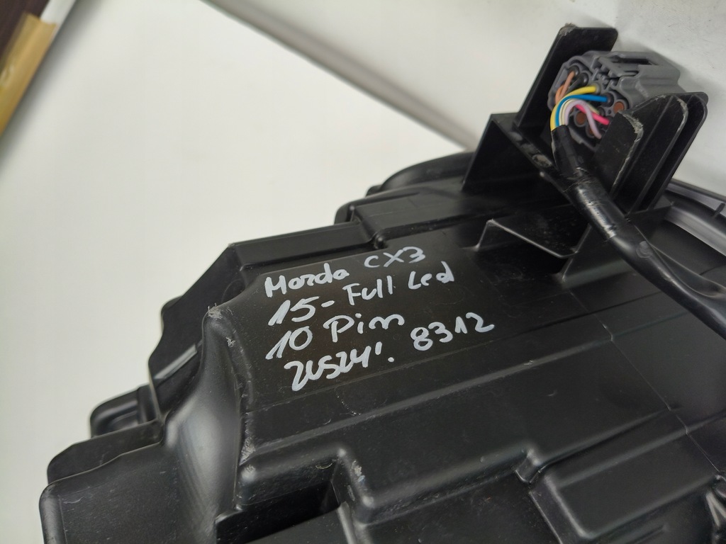 фото №9, Лампа правая фара mazda cx3 15- full led 10 pin