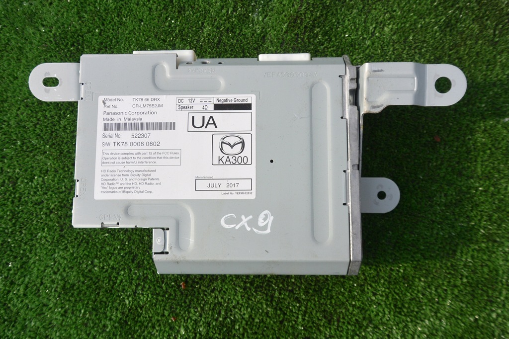 фото №2, Модуль радио mazda cx5 cx9