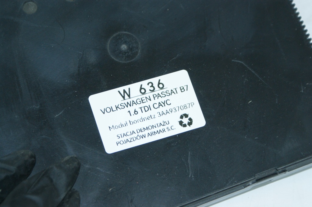 фото №11, Набор стартовый счетчик бортовой компьютер замок зажигания 1.6tdi volkswagen passat b7 cayc