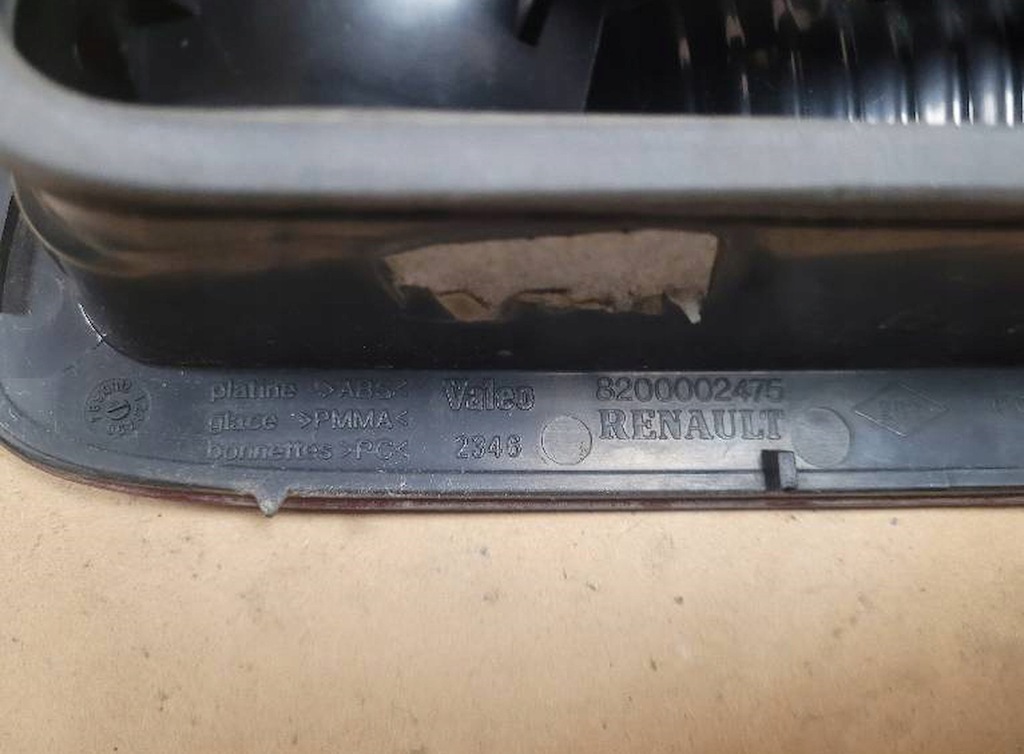 фото №5, Лампа ліва задня w кришка багажника renault laguna