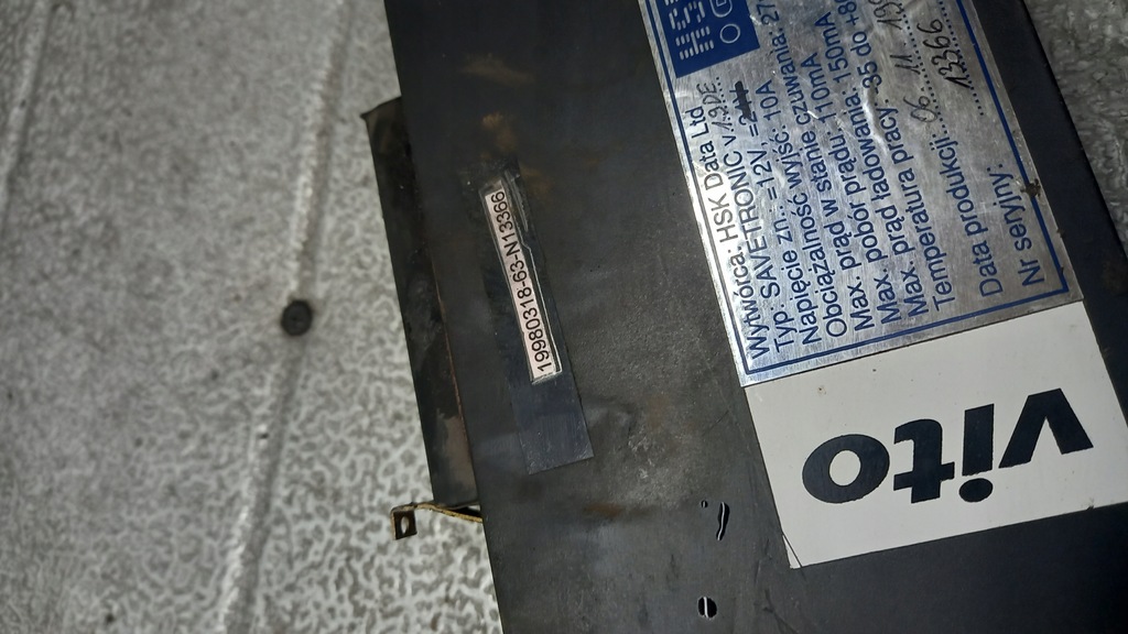 фото №6, Модуль иммобилайзер mercedes benz w638 98r