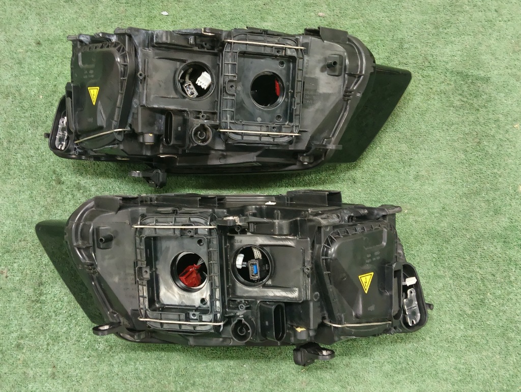 Фонари перед правый  левая audi q5 8r рестайлинг  ксенон led 8r0941006c 8r0941005c с Разборки