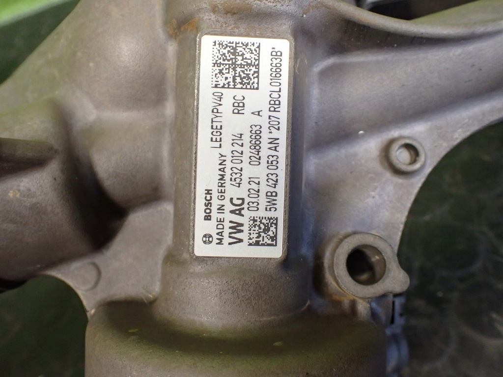 фото №12, Трансмісія кермова skoda octavia iv rs 1.4 tsi phev 21r рейка рульова