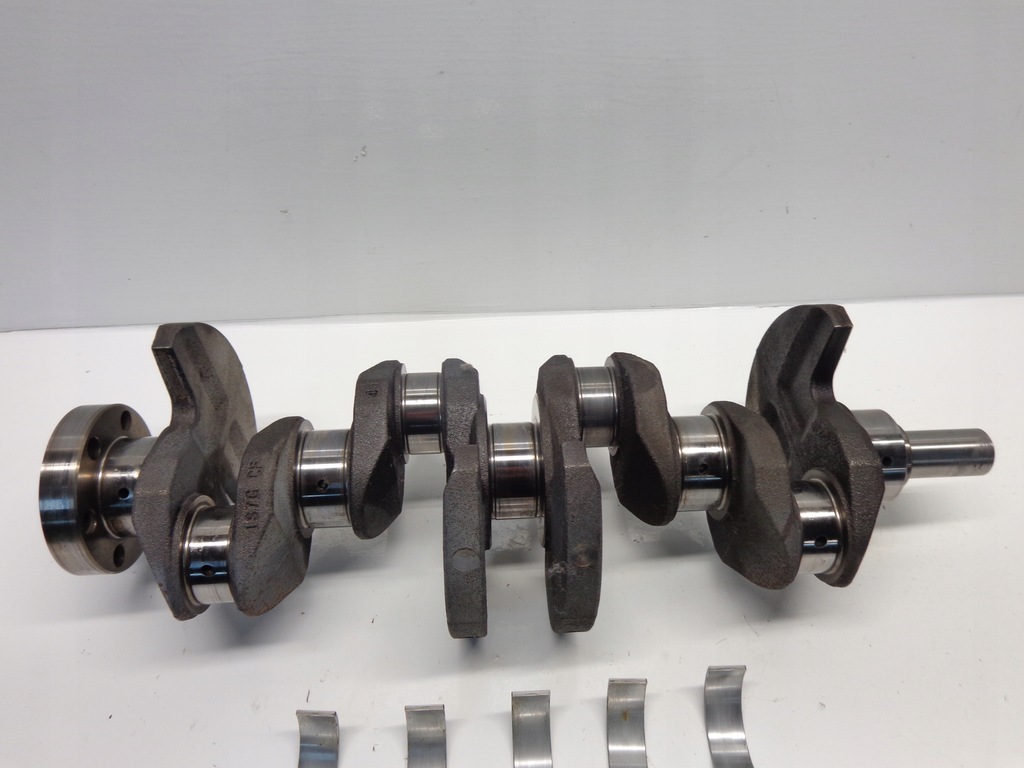 фото №9, Mazda 6 ii gh 1.8 16v wał колінчастий 1s7g cf номінальний + вкладиші головні