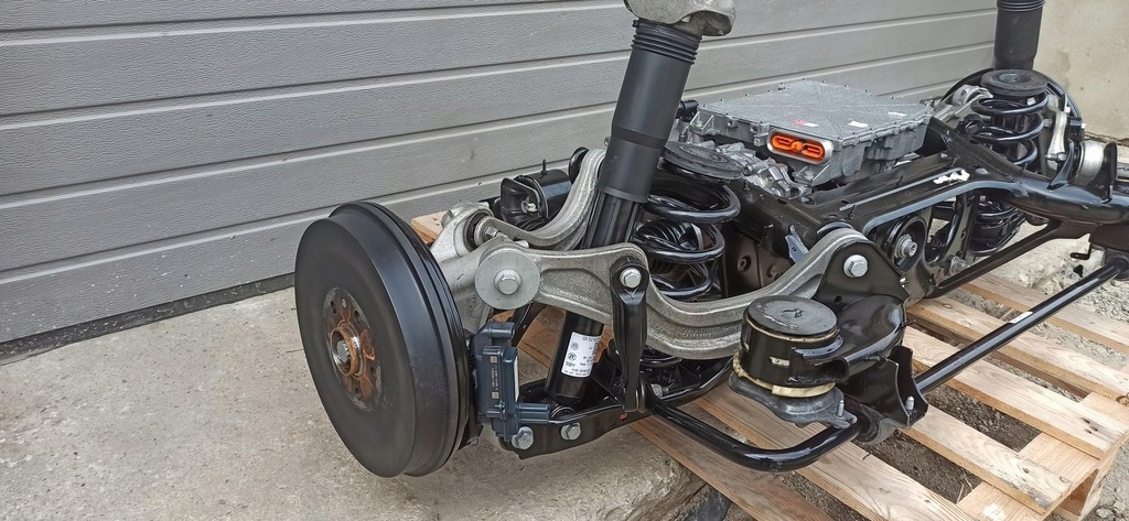 фото №5, Skoda enyaq двигатель электрический подвеска задняя kompl ebja 1ea907230