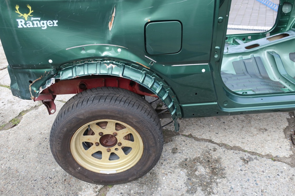 фото №7, Пол багажника порог крыло suzuki jimny ideał