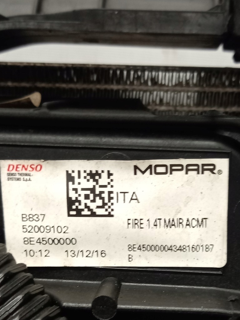 фото №12, Pas передний балка комплект радиатор jeep renegade 1.4i turbo 2014-51961630