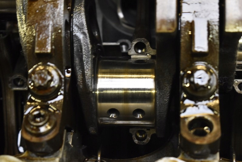 фото №10, Блок dół двигателя wał n62b36 7504599e bmw e65 3.6 v8 272 km 01-05