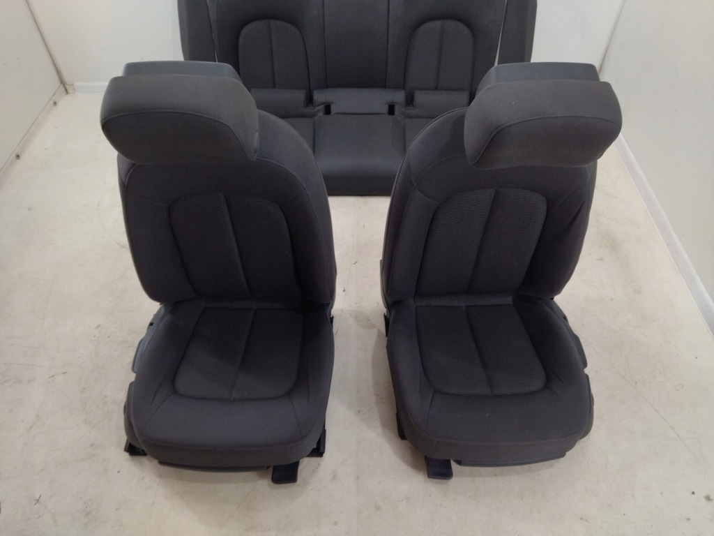 фото №4, Оббивка комплект сидіння заднє сидіння матеріал з підігрівом електрика audi a7 lift