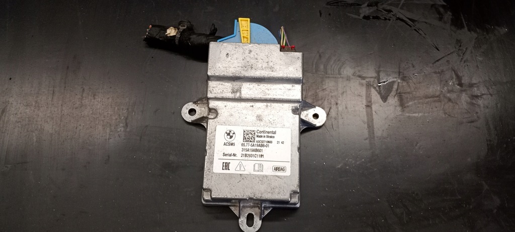 фото №1, Модуль блок керування подушка безпеки bmw 5a19ab6