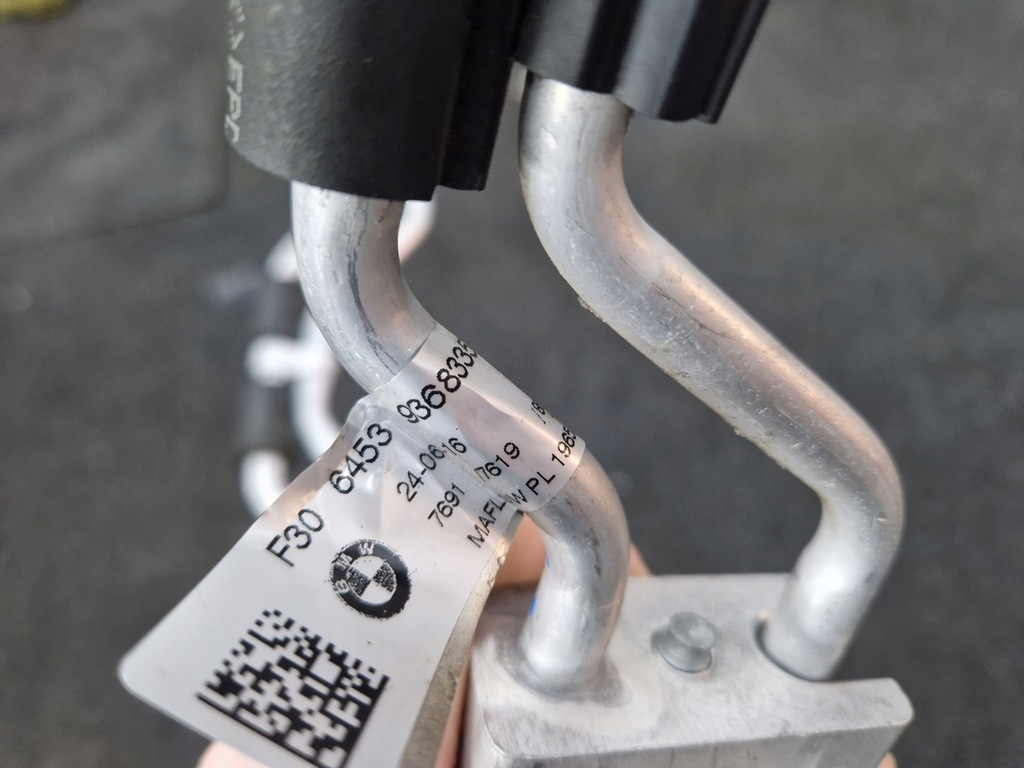 фото №12, Bmw f30 330e шланг кондиціонера охолодження акумулятора гібрид набір 9368338