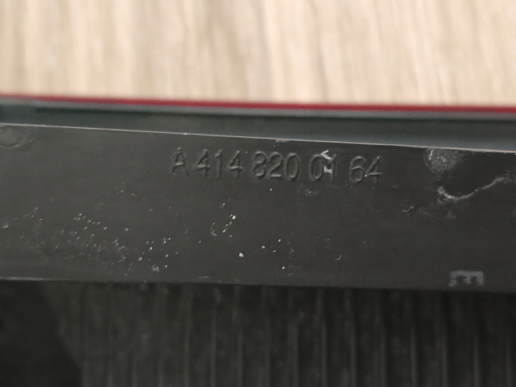 фото №11, Mercedes vaneo w414 лампа правая задняя