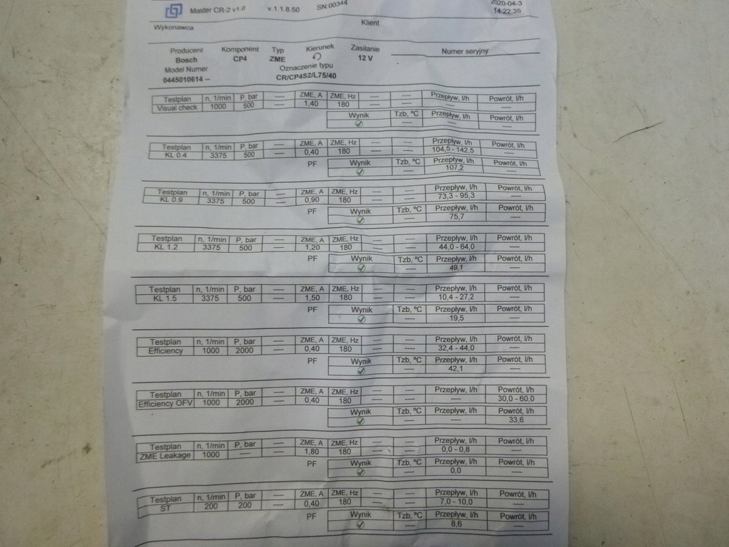 фото №9, Jaguar xf x250 xj 3.0 насос упорскування з wydrukiem