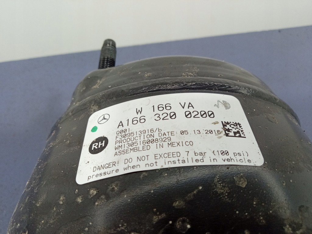 фото №5, Mercedes gls x166 w166 амортизатор перед правый airmatic a1663200200