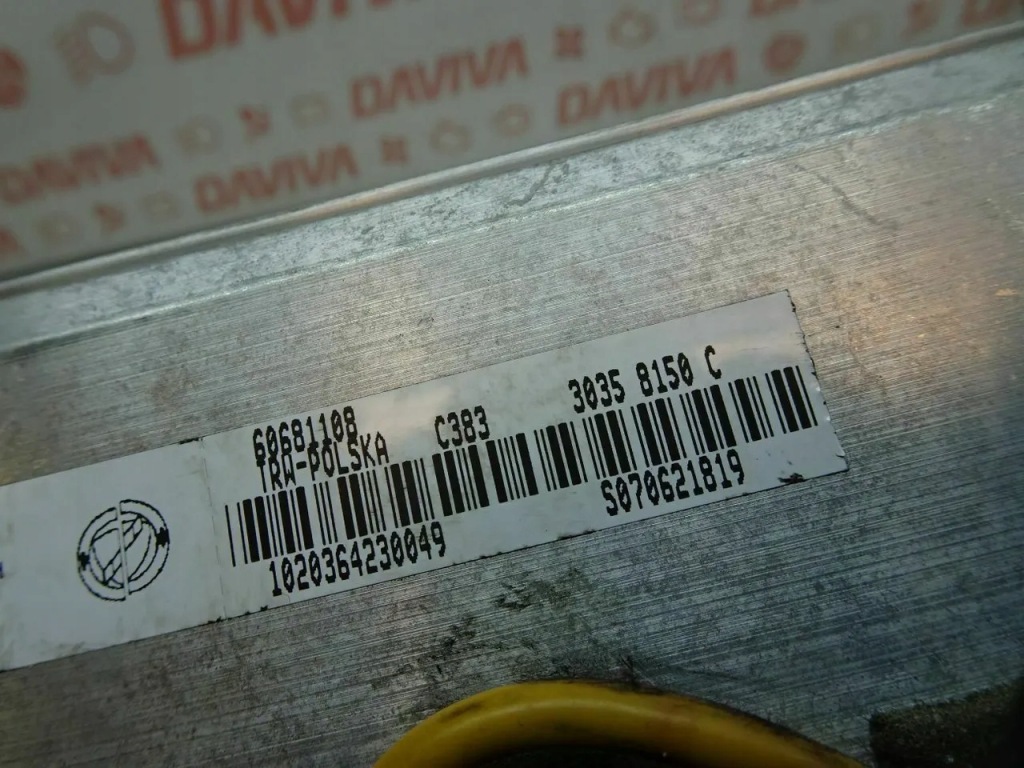 Alfa romeo 159 подушка повітряна подушка безпеки пасажира перед 2007 седан дизель Ціна