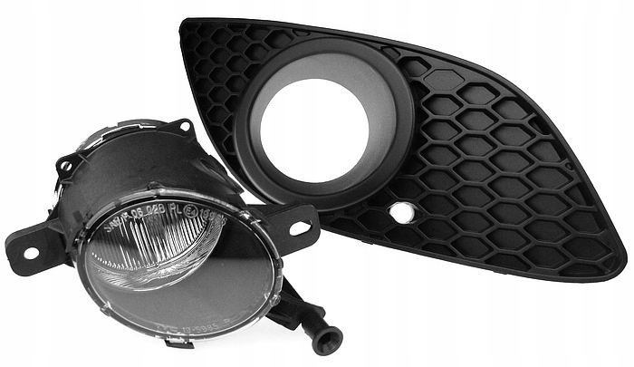 фото №1, Opel zafira b 08-11 правый противотуманная фара tyc + решётка