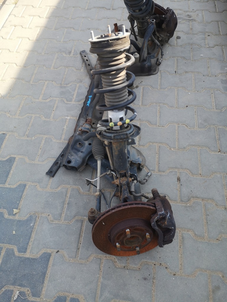 фото №6, Ford b-max поворотный кулак правый перед амортизационная стойка рычаг 1.0ecb