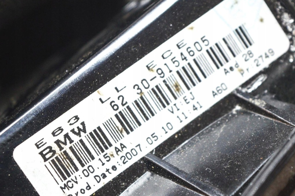 фото №6, Bmw 6 e63 m6 дисплей head-up 9154605 5.00 бензин 373kw 2007 lhd