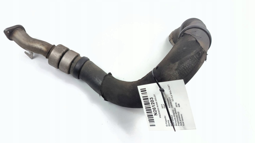 фото №1, Шланг труба воздухозаборник 68081101ac 2.0 jtd fiat freemont