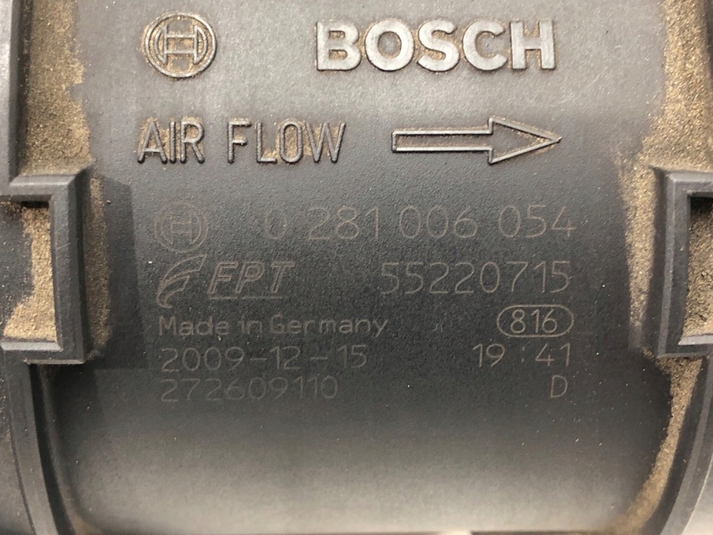 фото №5, Расходомер fiat punto evo 55220715 1.3 95km