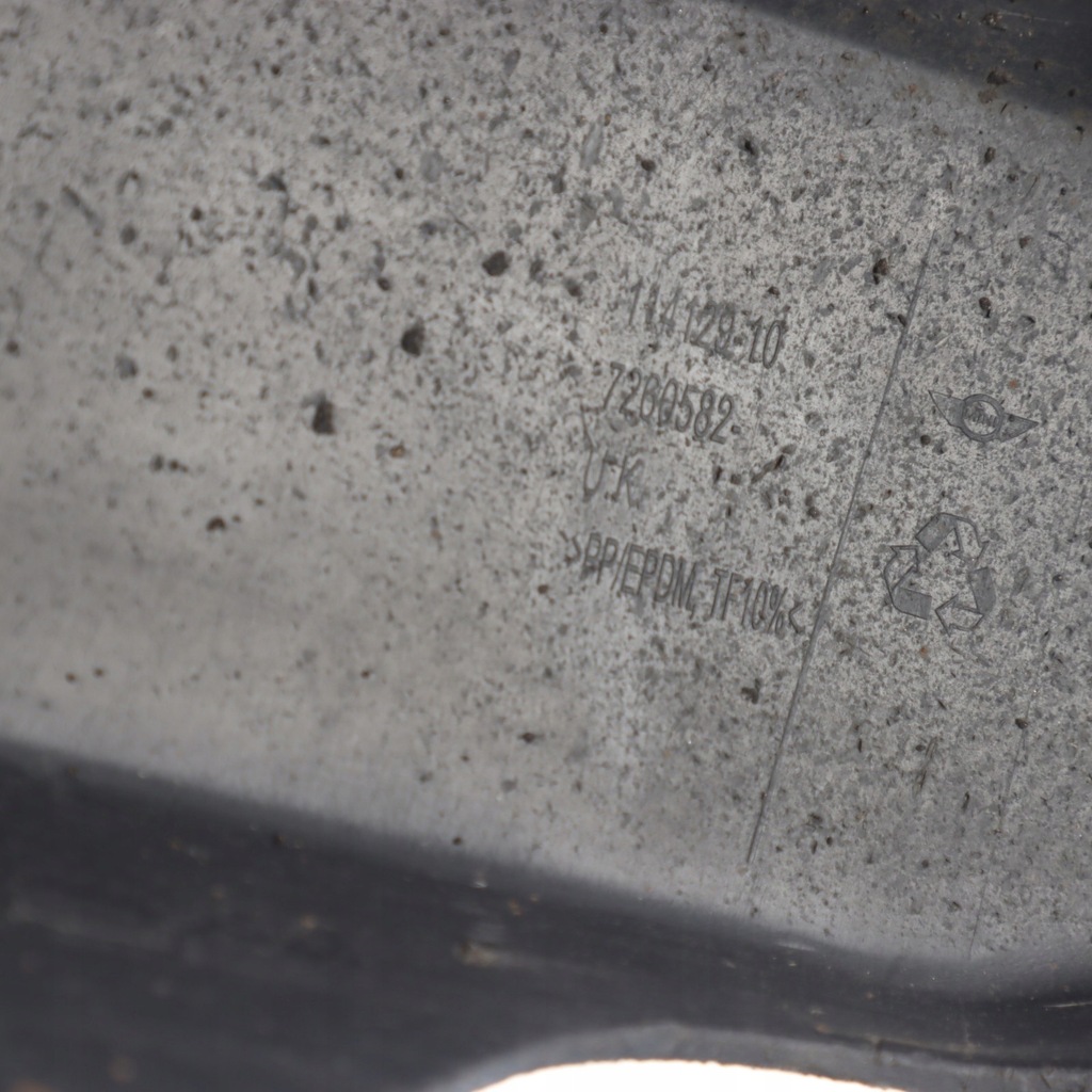 фото №13, Mini cooper r56 lci r58 r59 молдинг середня заднього бампера czarna 7260582