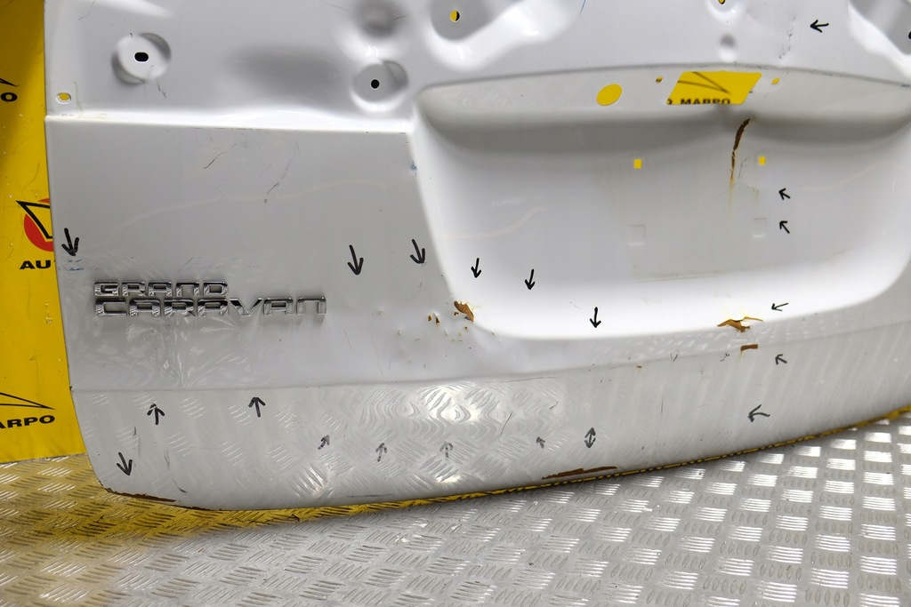 фото №10, Dodge grand caravan 11-20 крышка багажника задняя багажника usa