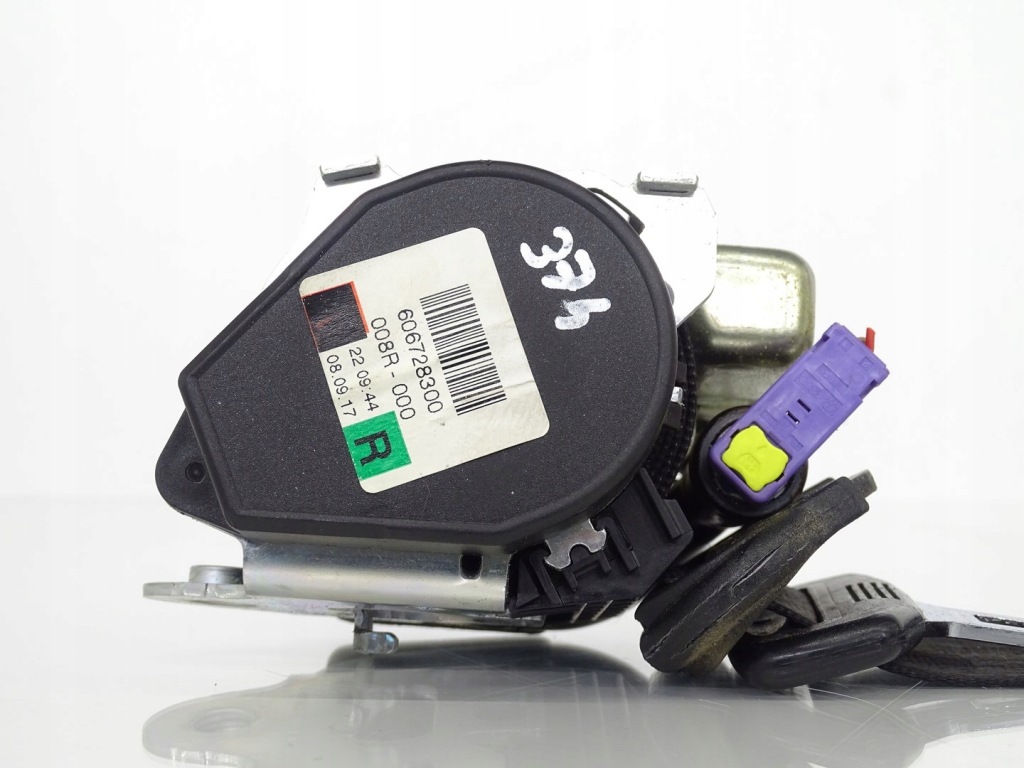 фото №9, Pas безпеки правий задня задній пасажира audi q7 4l 4l1857706