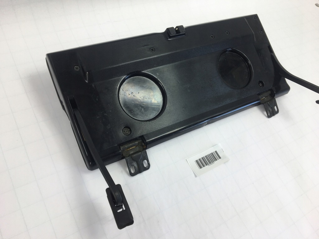 фото №10, Кришка бардачка бардачок панелі приладової панелі консолі чорний mercedes w124