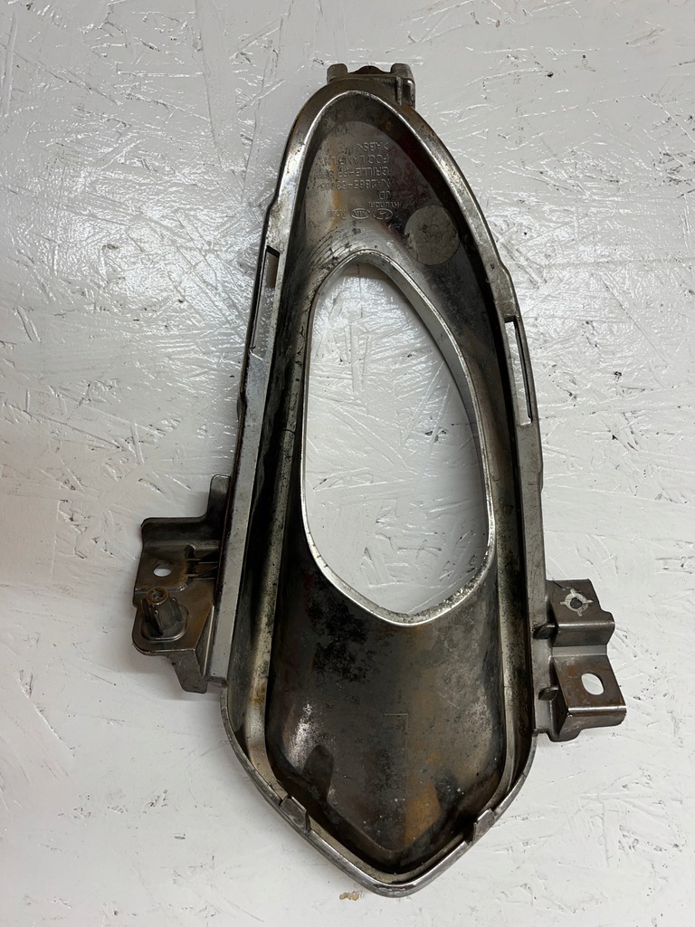 фото №6, Kia ceed ii решётка радиатора рамка противотуманной фары левая хром xa2865-63005 wys 24h