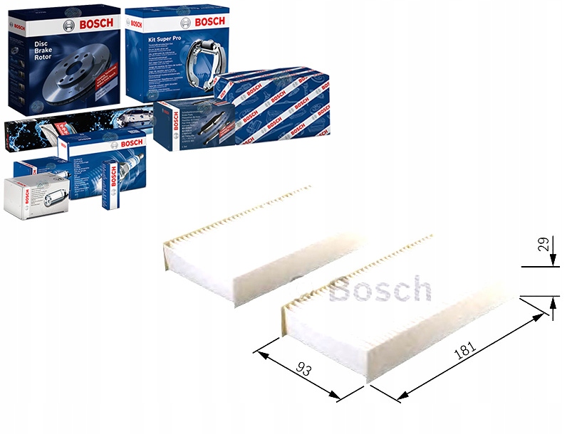 фото №1, Bosch 1 987 432 167 фільтр, вентиляція простір пасажирський