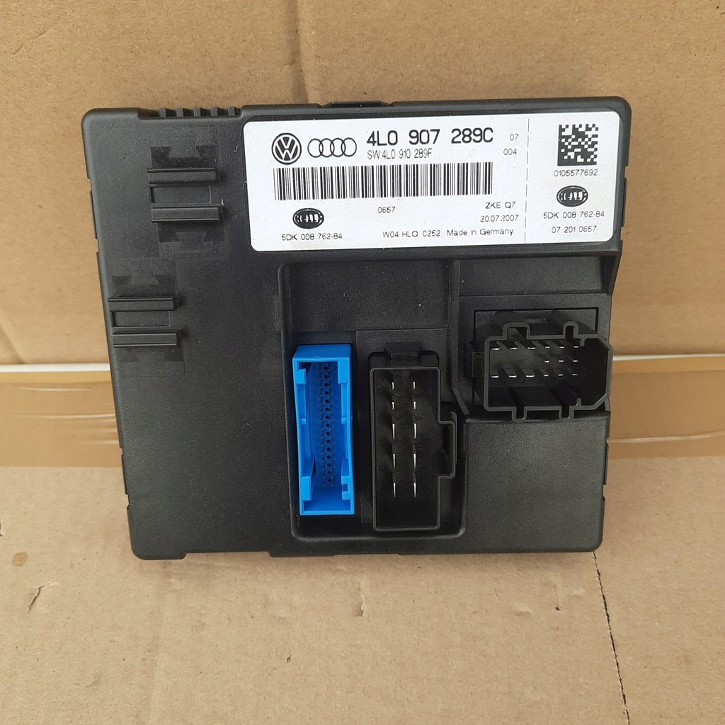 фото №1, Модуль комфорта audi q7 4l0907289c