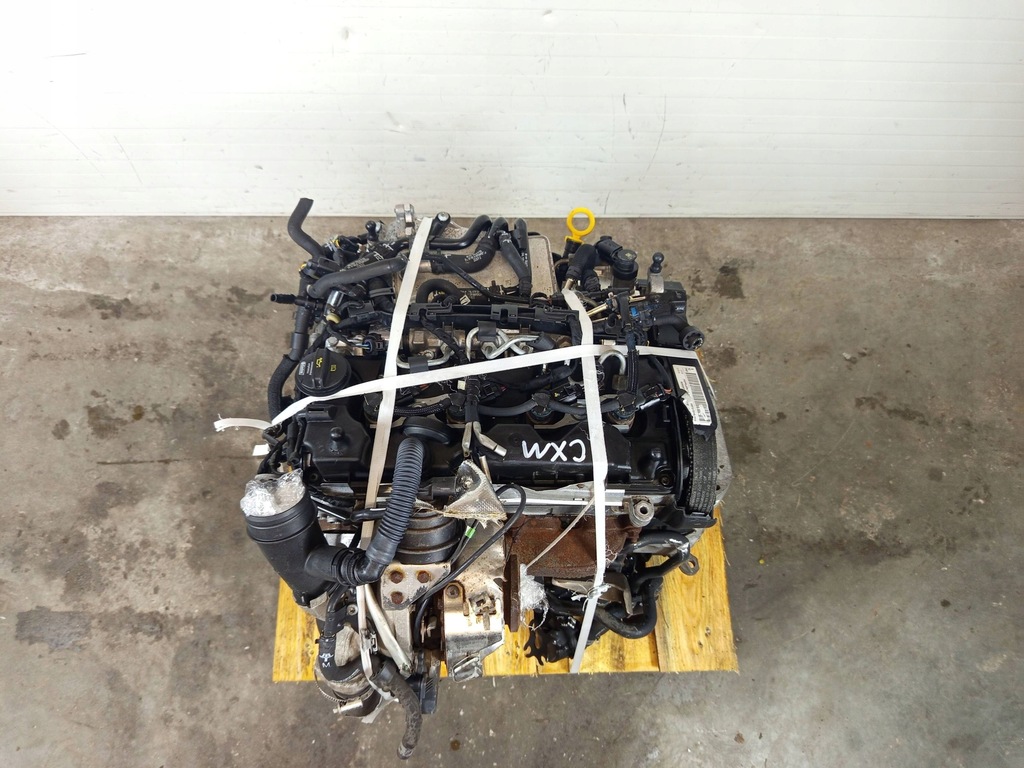 фото №8, Двигун kompletny cxm audi a1 8x skoda rapid polo 1.6 tdi