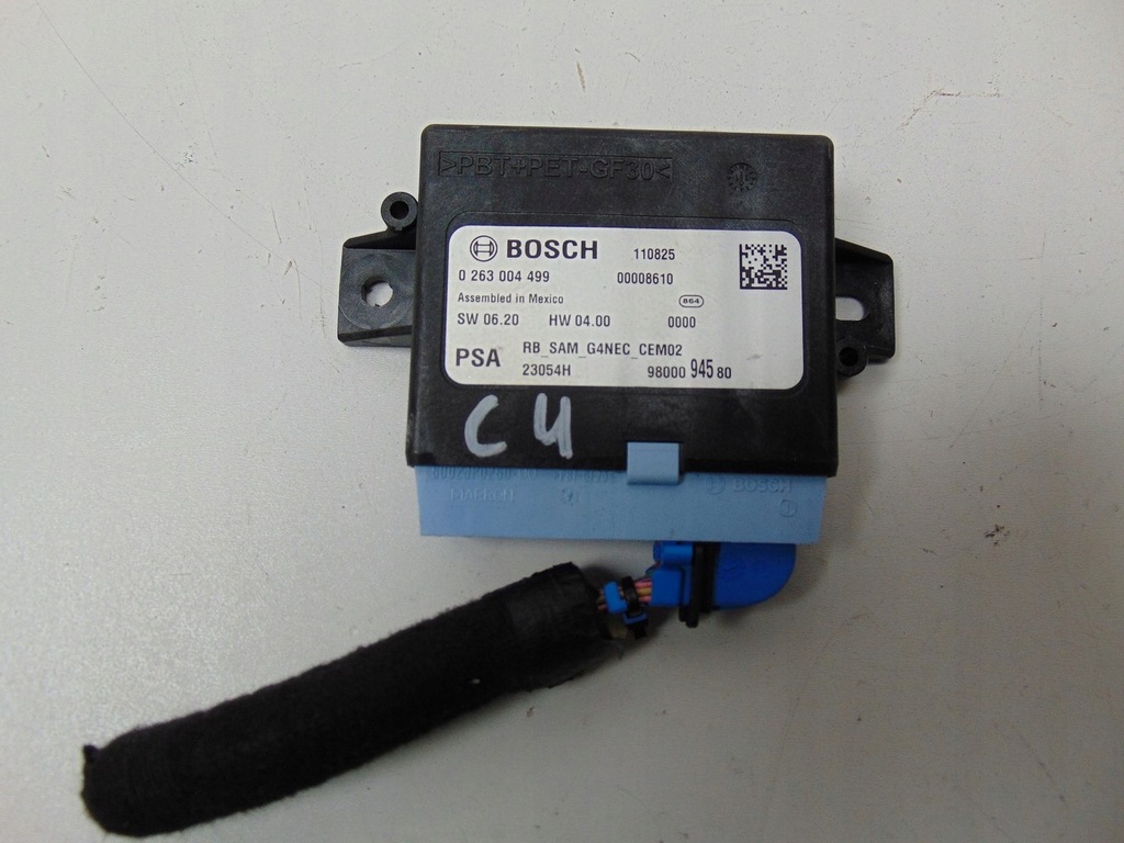 фото №1, Модуль блок управления pdc citroen c4 ii b7 9800094580