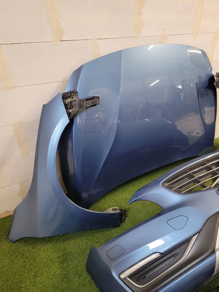 Volvo s60 v60 рестайлинг  капот крышка двигателя комплектная демонтаж 713 Недорого