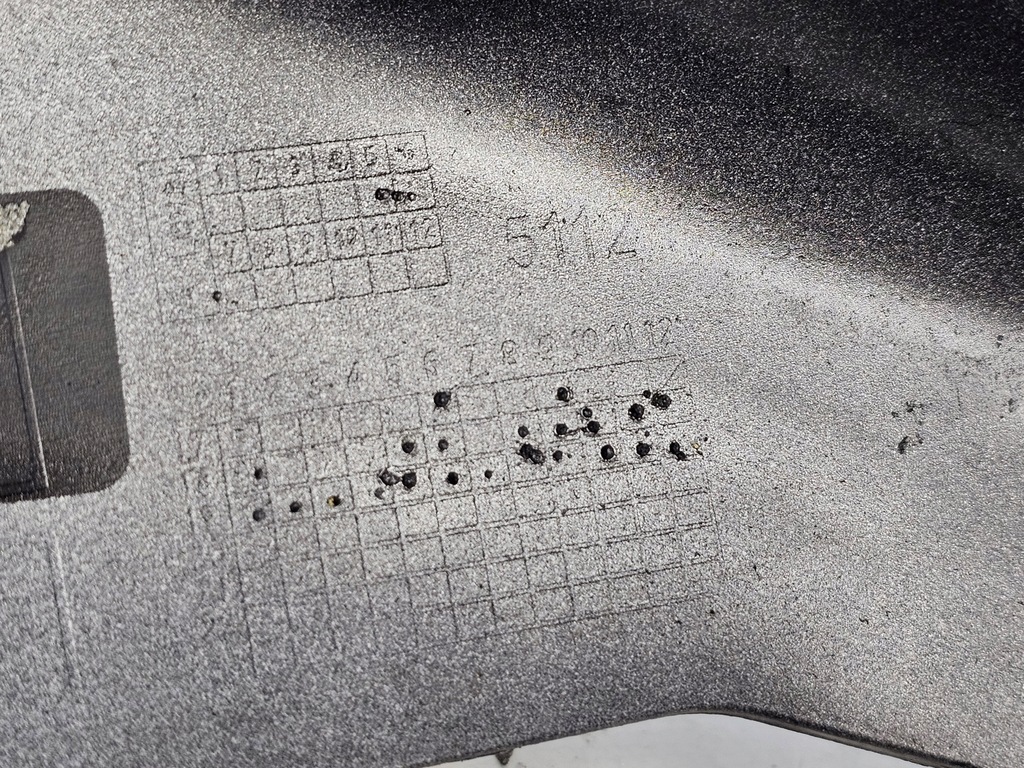 фото №13, Молдинг бампера спойлер bmw x4 g02 18-21 задня задня