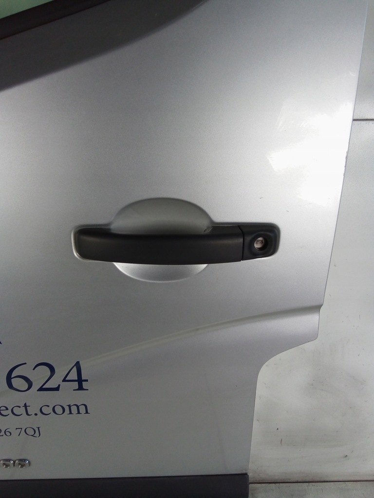 фото №7, K992 двері лівий перед opel movano b сріблястий