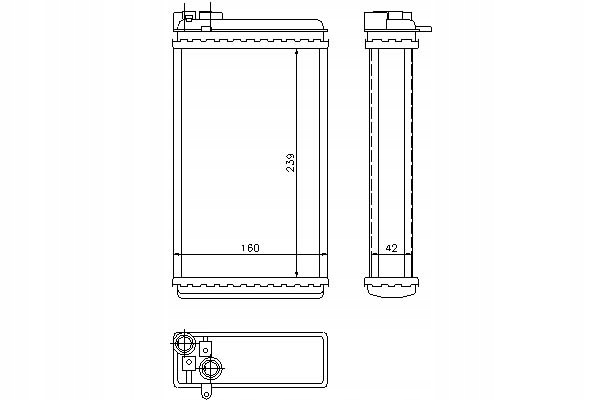 фото №1, Nissens обігрівач lotus carlton / omega sedan 3.