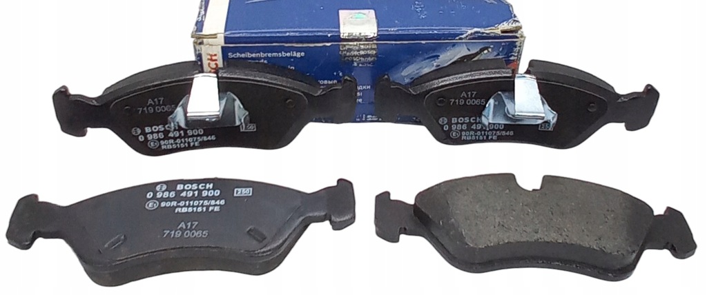 фото №1, Гальмівні колодки перед espero lanos nexia astra f calibra a kadett e omega vectra a b