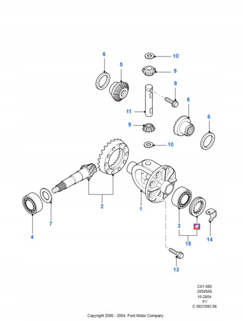 фото №6, Кольцо регулировочный oś задняя ford transit
