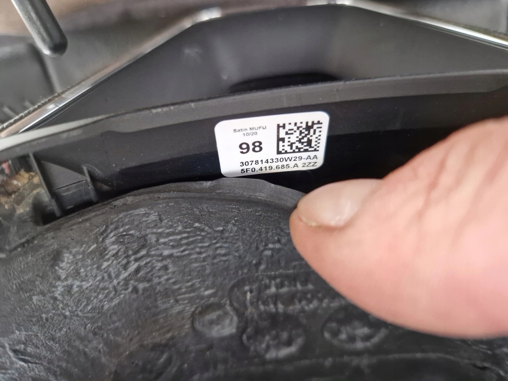 фото №7, Повітропровід шкіряний шкіра seat leon iii 3 5f0 ibiza iv