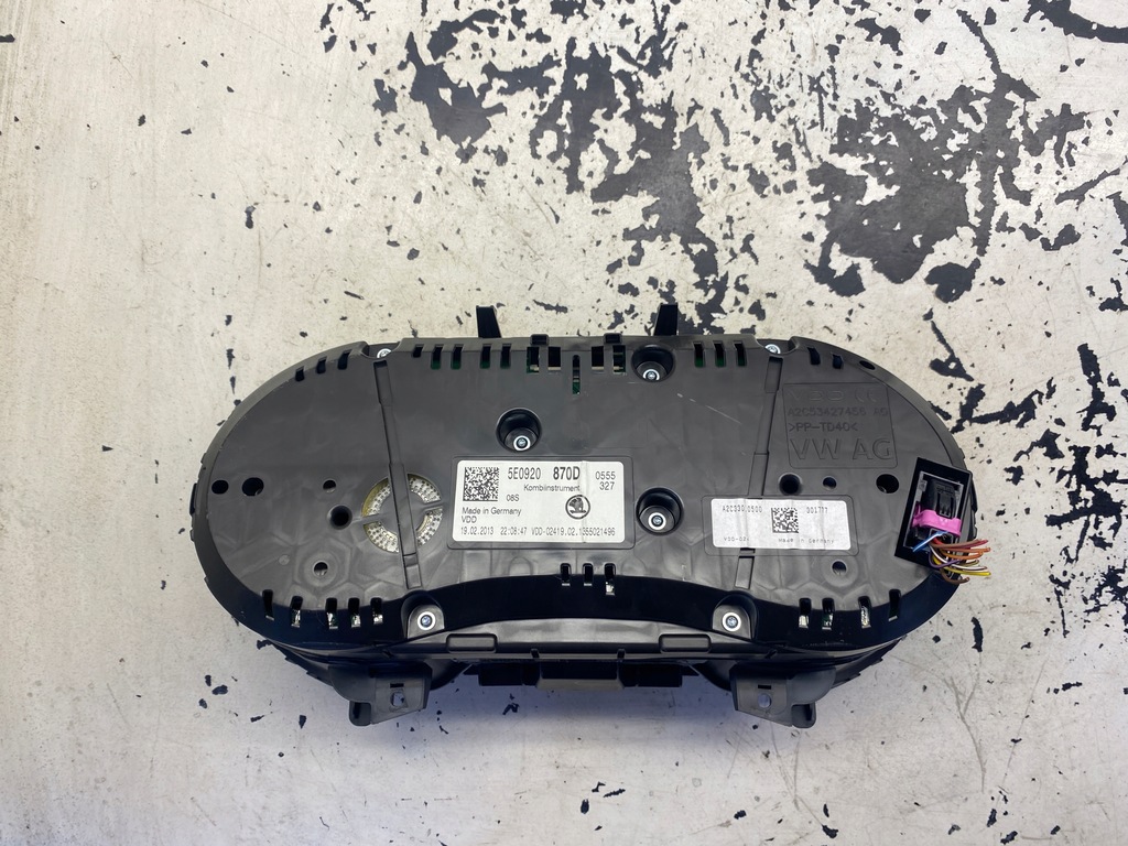 фото №9, Skoda octavia iii счетчик приборы 5e0920870d