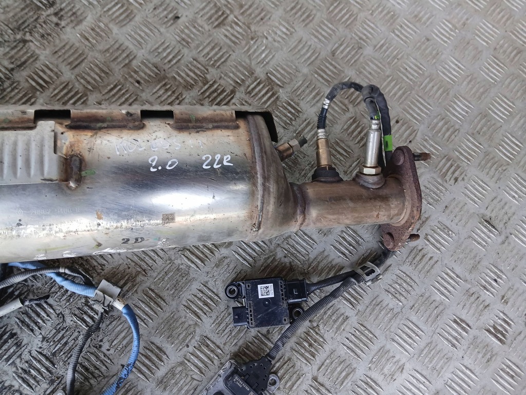 фото №5, Renault koleos ii катализатор dpf выхлоп конечный датчик 208029400r 2022r