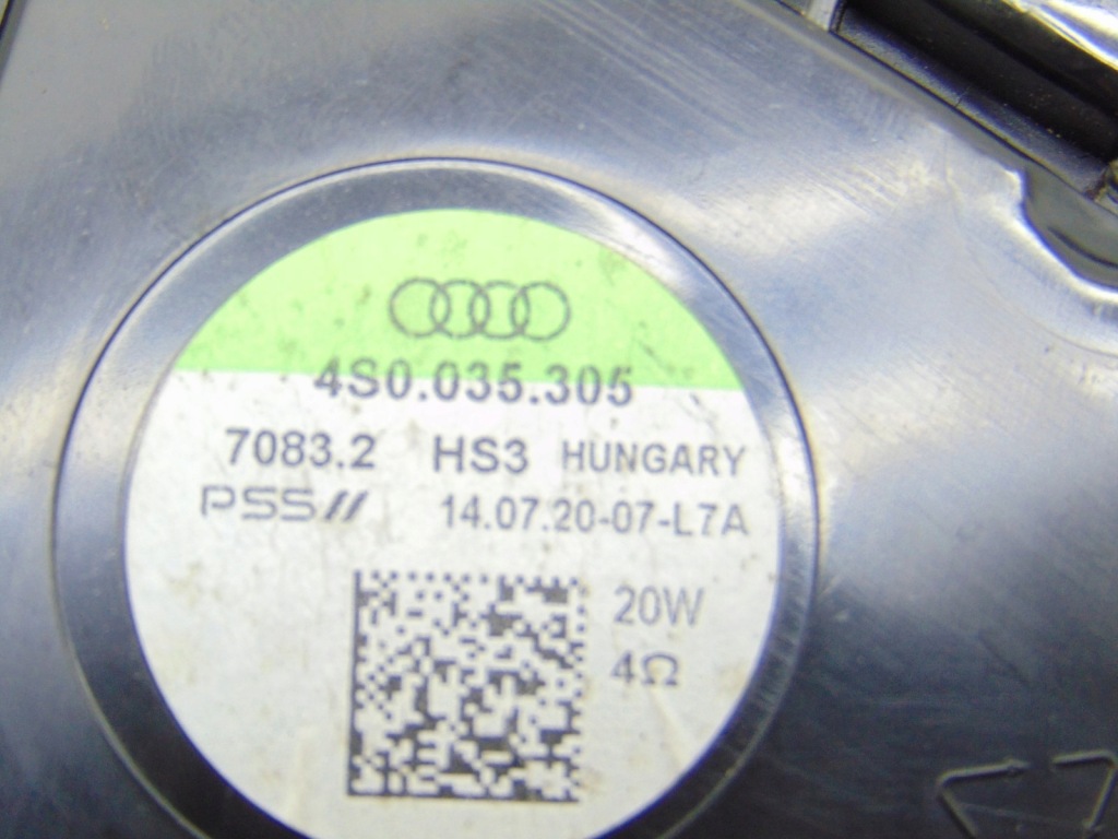 фото №4, Динамик дверь левый bang olufsen audi r8 4s spyder 4s0035305